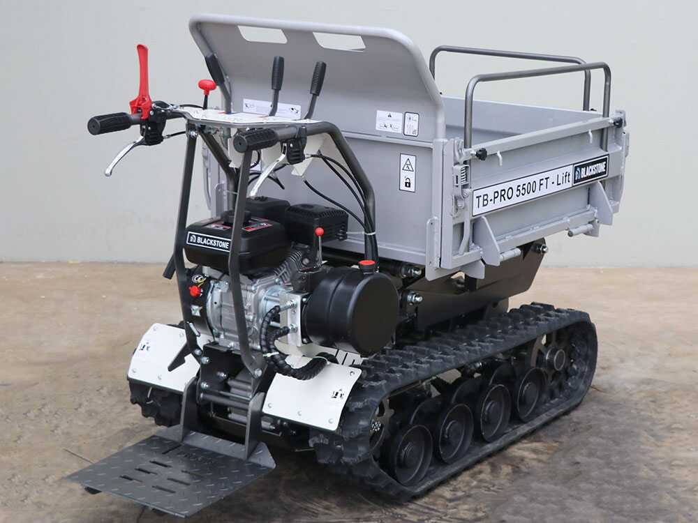 Rupsdumper laadvermogen 500 kg BlackStone TB-PRO 5500 FT, detail 6