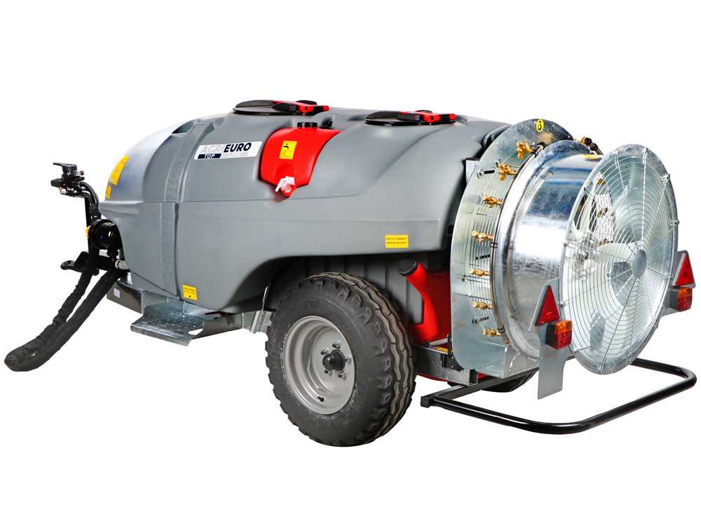 AgriEuro TOP-LINE Gray T Car 1500/80 getrokken nevelspuit, 1500 liter, pomp AR1064, detail 6