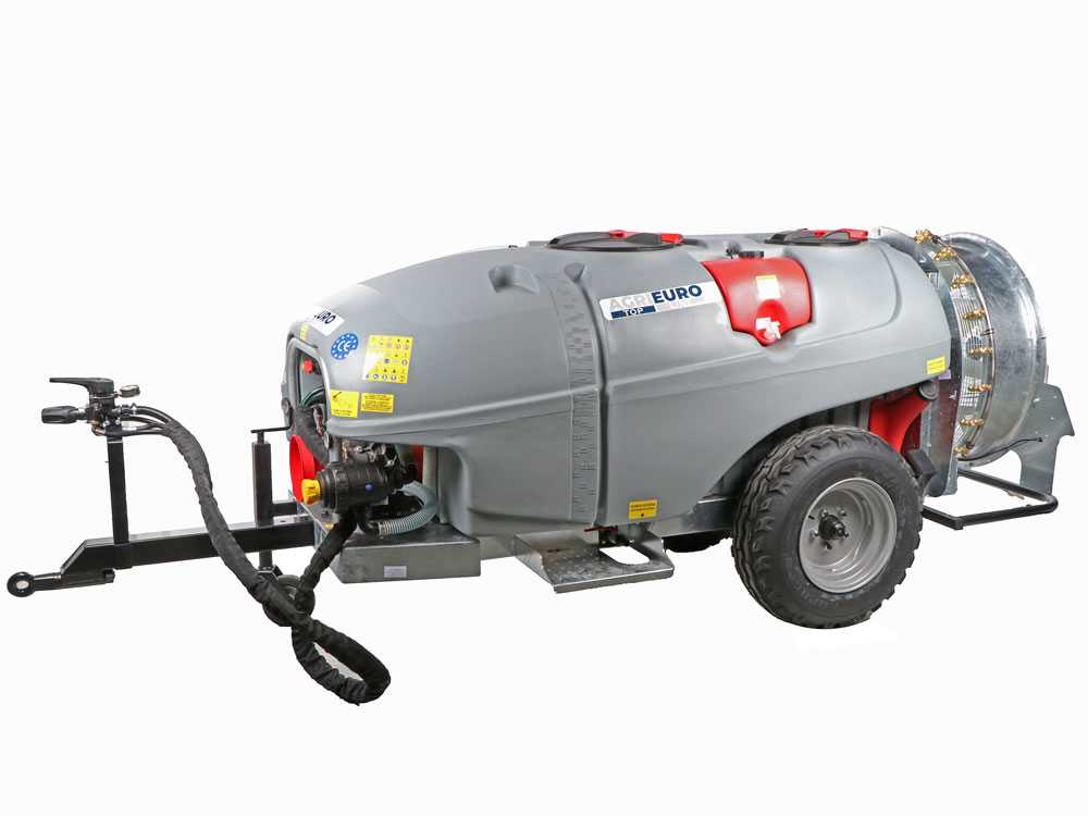 AgriEuro TOP-LINE Gray T Car 1500/90 getrokken nevelspuit, 1500 liter, pomp AR1203, detail 6
