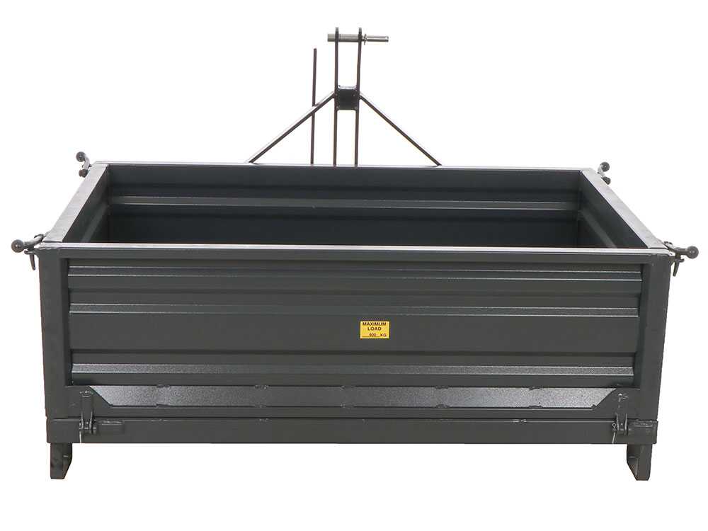 BlackStone B-TB 140 transportbak voor de trekker, detail 6