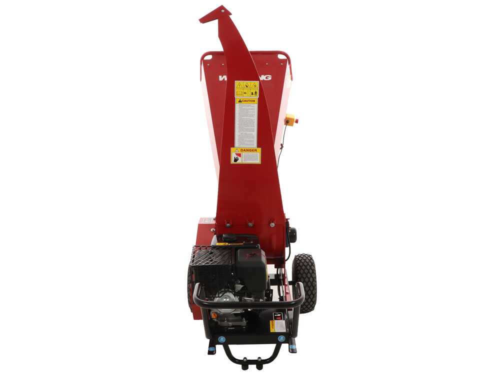 Weibang WBCH1013LCD benzine hakselaar, takken tot 100 mm, detail 5