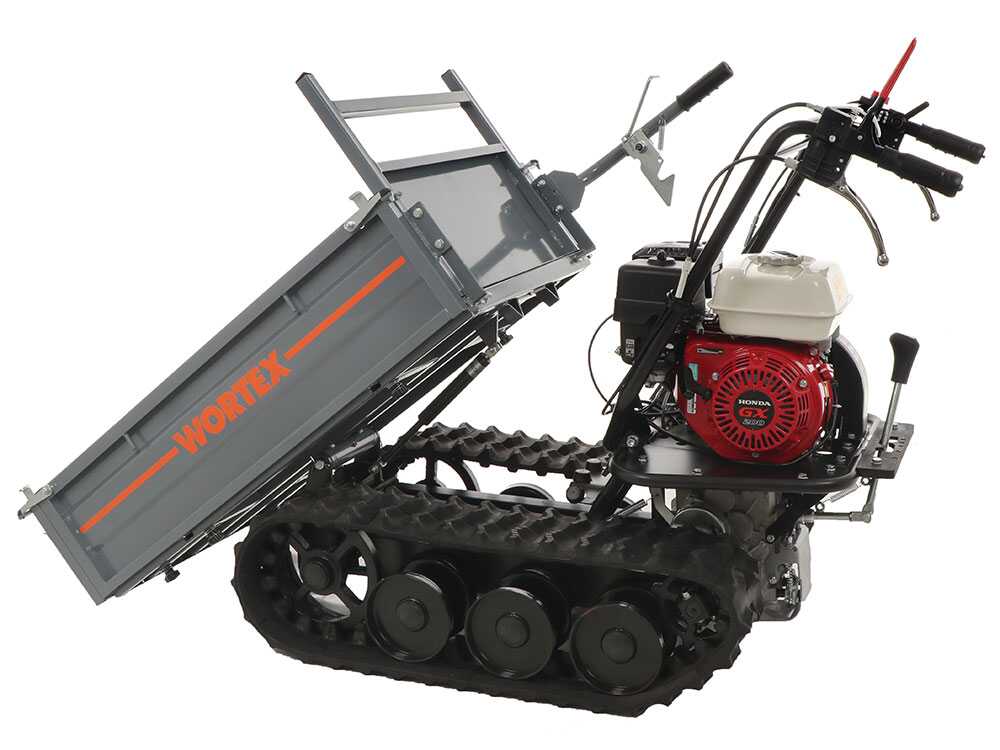 Rupsdumper laadvermogen 300 kg Wortex SFH 300, detail 6