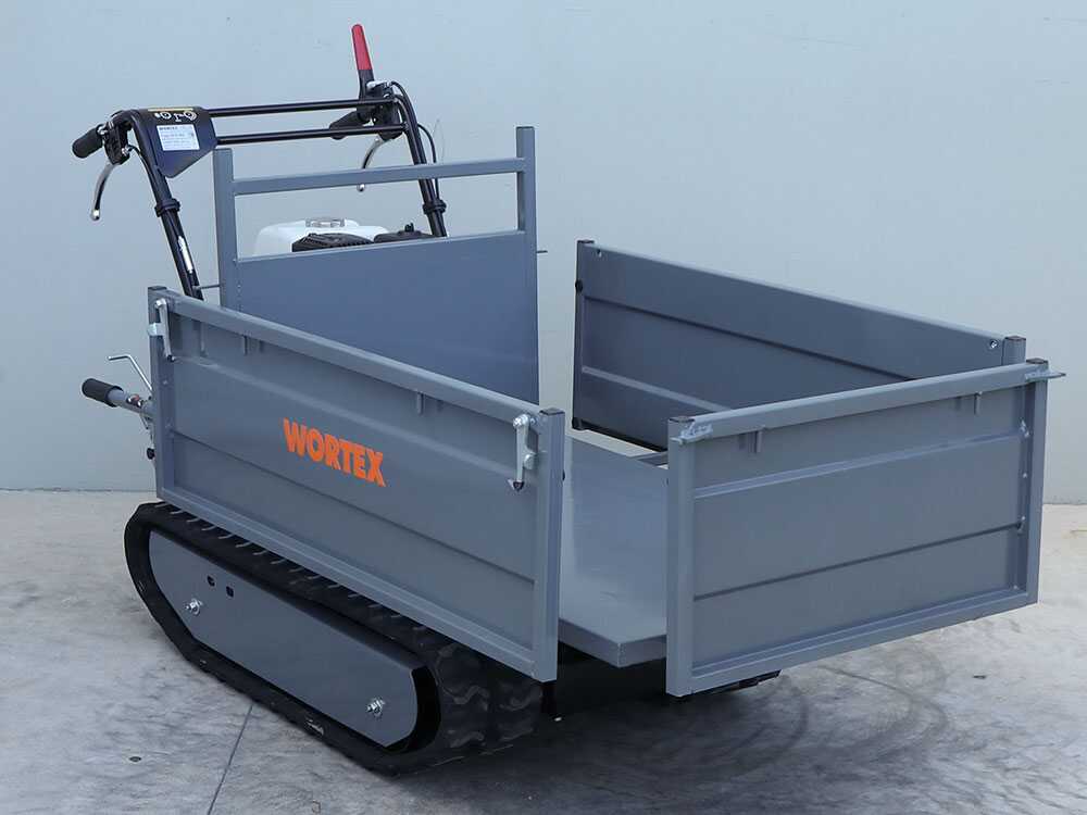 Rupsdumper laadvermogen 500 kg Wortex SFH 500, detail 6