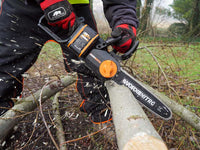 Worx Nitro WG350E accu kettingzaag, zwaard 30 cm, 20 V 4 Ah, detail 5