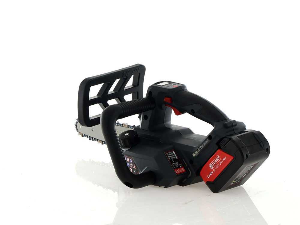 Zanon ZP 200 accu kettingzaag, zwaard 20 cm, 18 V 5 Ah, detail 5