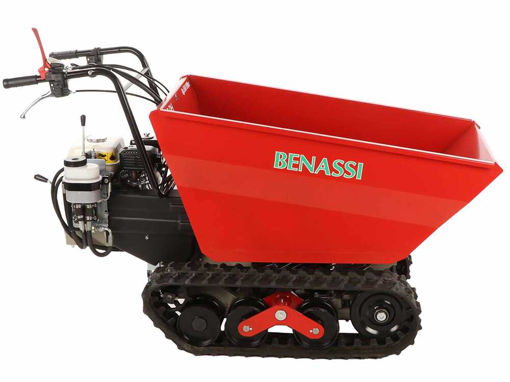 Rupsdumper laadvermogen 550 kg Benassi M503DH, hydraulisch kiepen, detail 6
