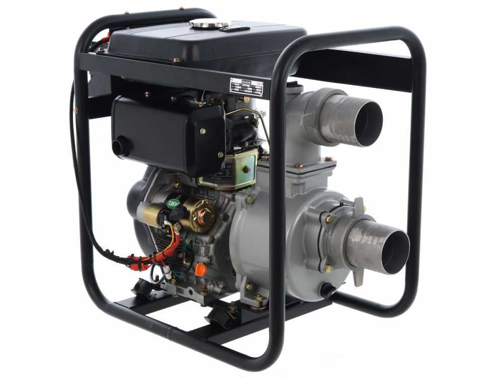 BlackStone BD 10000ES diesel motorpomp, aansluiting 100 mm, detail 6