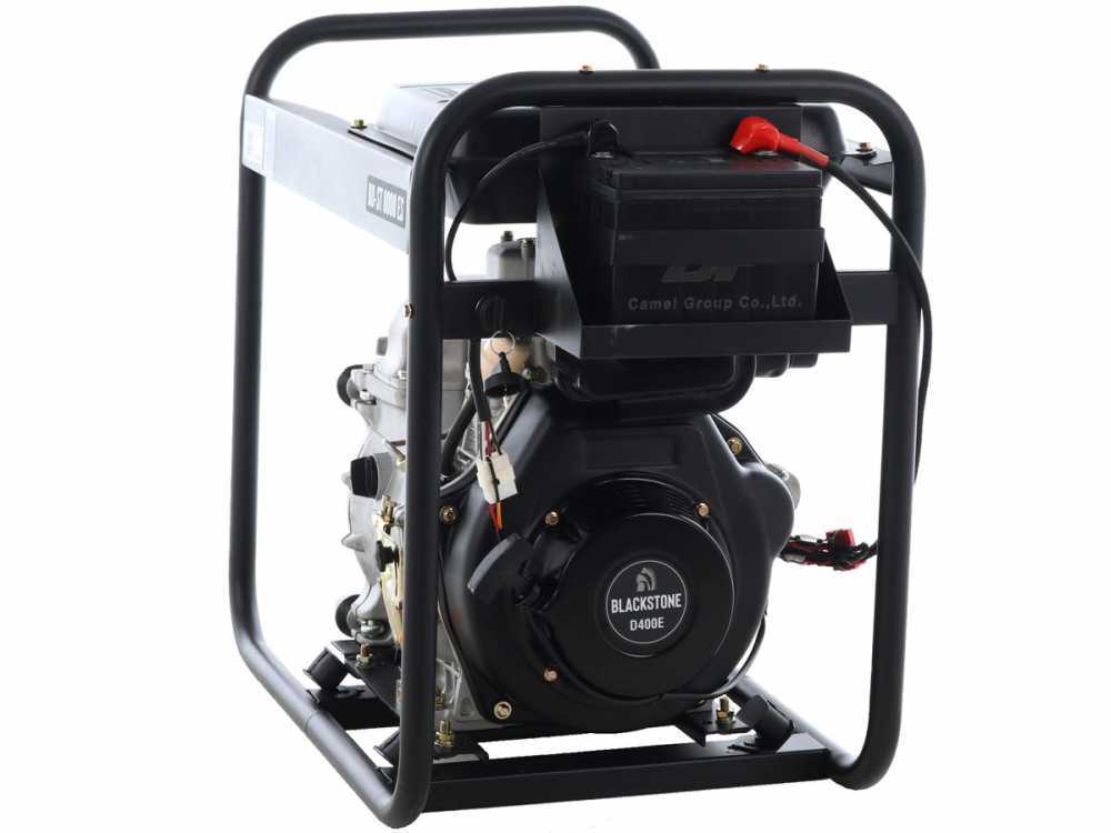 BlackStone BD-ST 8000ES diesel motorpomp voor vuil water, aansluiting 80 mm, detail 6