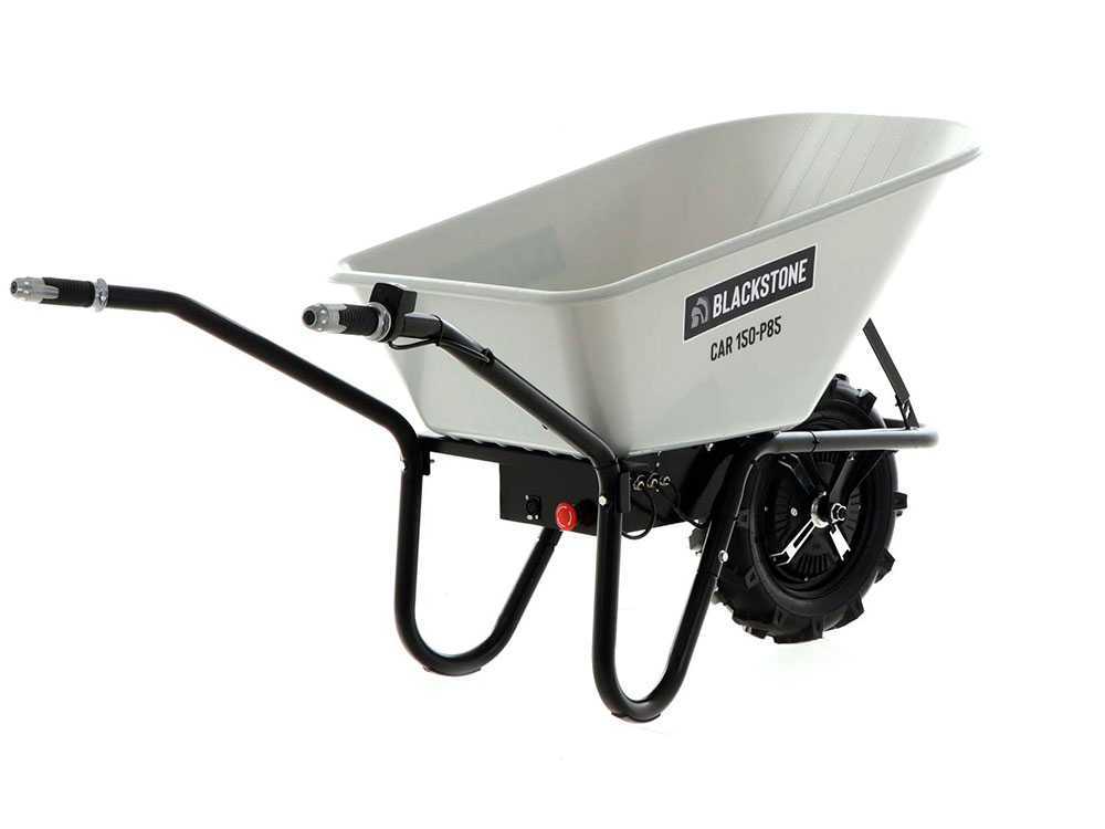 Accu motorkruiwagen laadvermogen 150 kg BlackStone CAR 150-P85, 24 V, detail 6