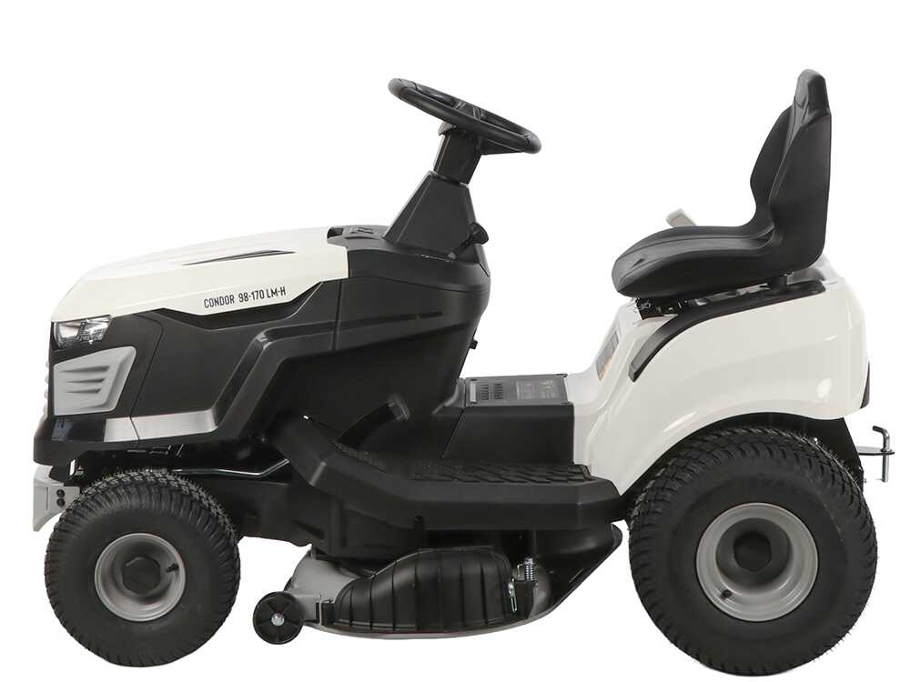 BlackStone CONDOR 98-170 LM-H zitmaaier met zijuitworp 98 cm, hydrostaat, detail 6