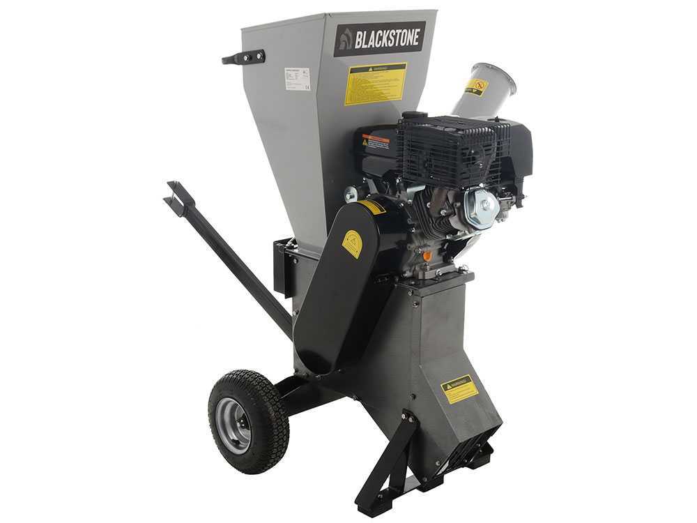 BlackStone CSB150E-L benzine hakselaar, takken tot 102 mm, elektrische start, detail 7