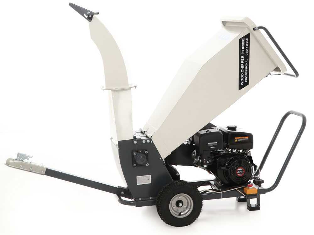 BlackStone GBD-1500 L benzine hakselaar, takken tot 90 mm, detail 7
