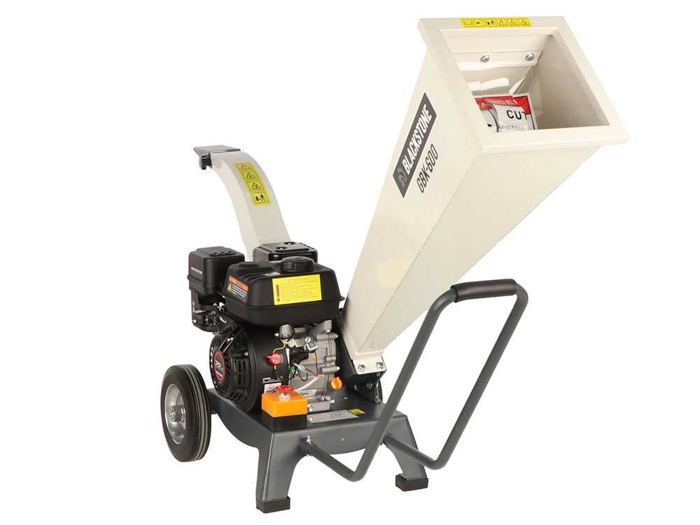 BlackStone GBK 600 benzine hakselaar, takken tot 50 mm, detail 6