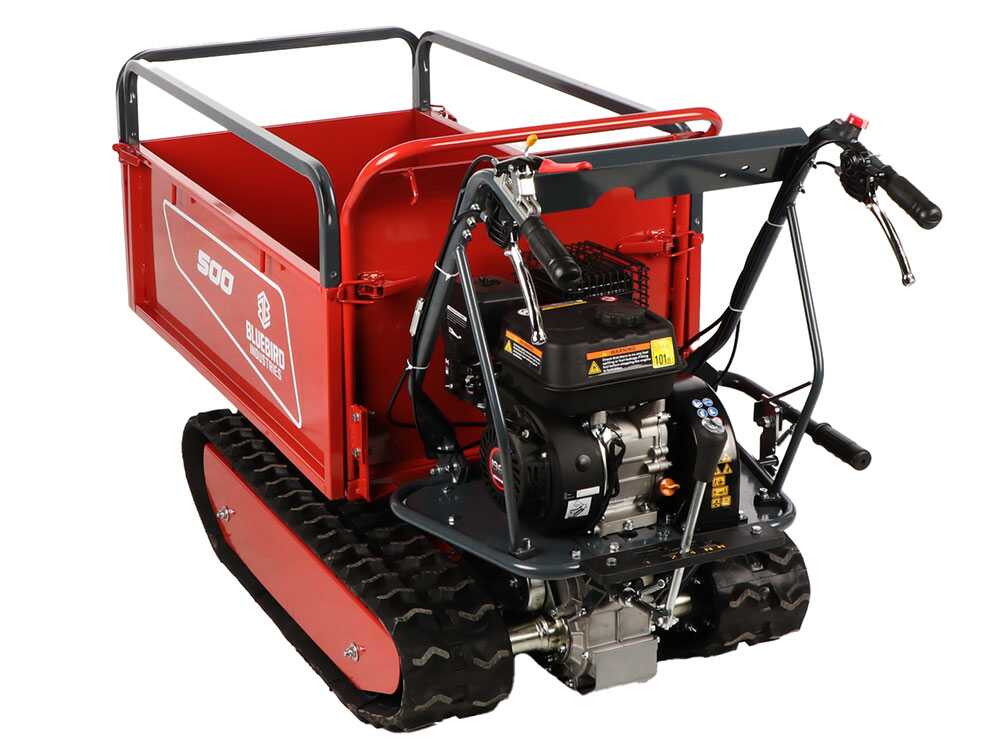 Rupsdumper laadvermogen 500 kg Blue Bird Carrier 500, detail 6