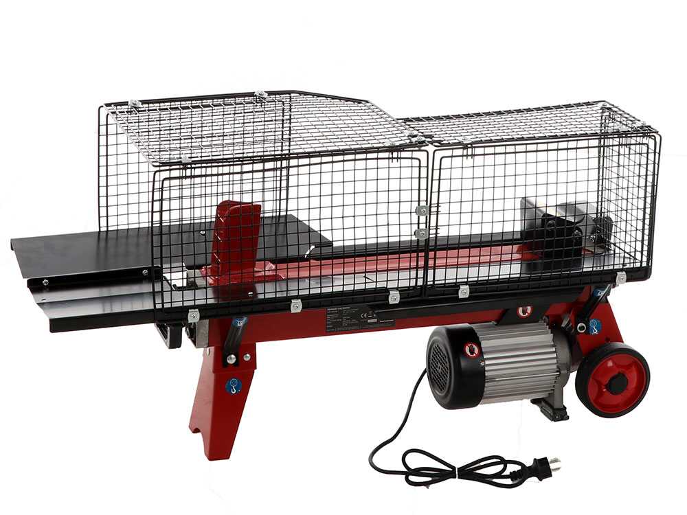 Blue Bird LS 65558 elektrische houtklover, 5 ton, horizontaal, detail 7