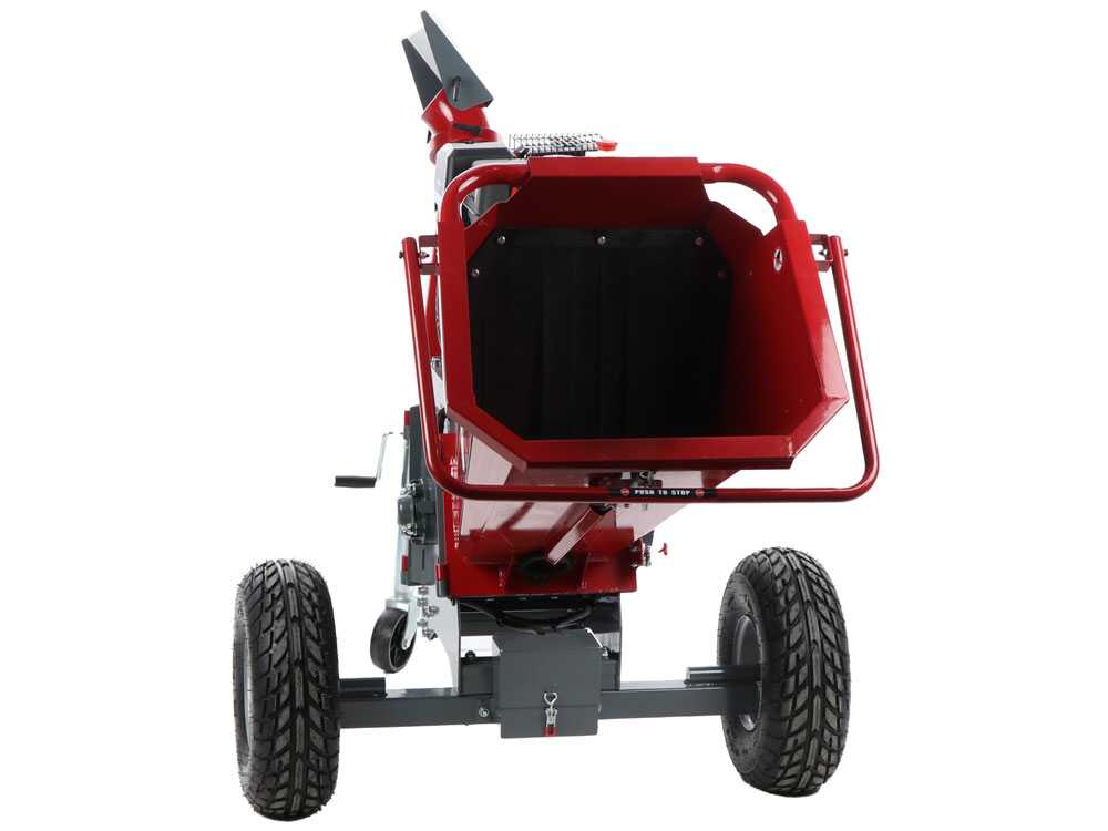 Blue Bird SHL 1500 benzine hakselaar, takken tot 100 mm, detail 6
