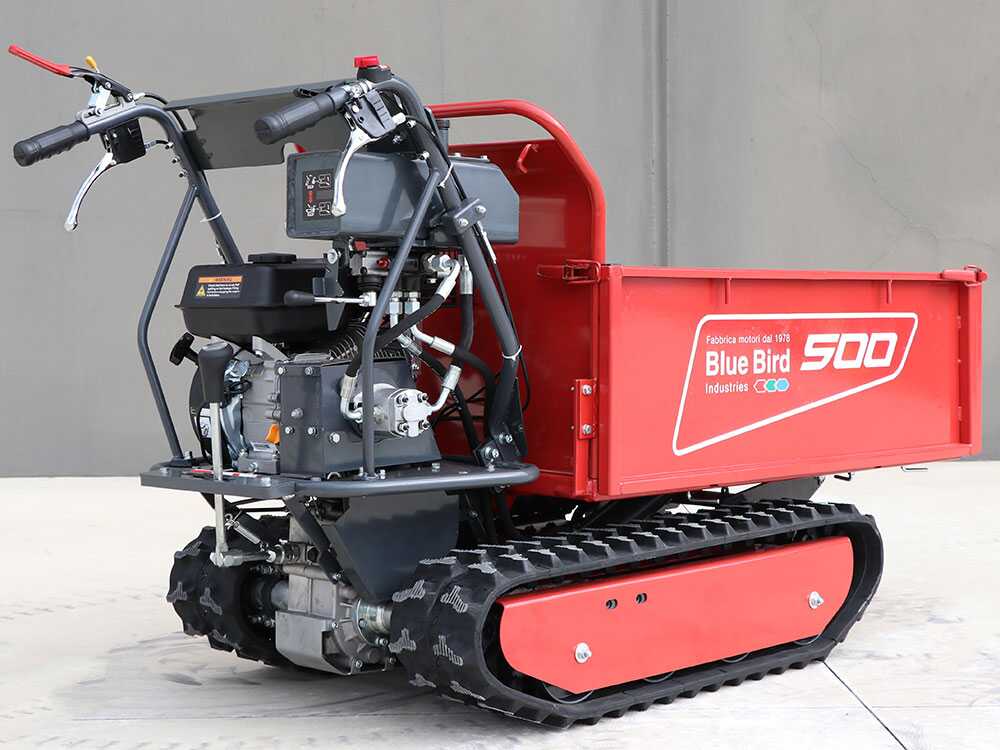 Rupsdumper laadvermogen 500 kg Blue Bird Transporter 500 H, detail 7