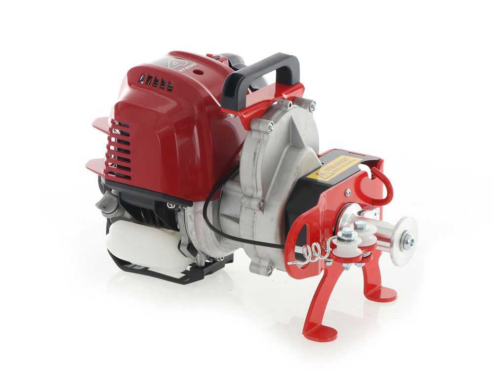 Blue Bird TWH 500 benzine lier, detail 6