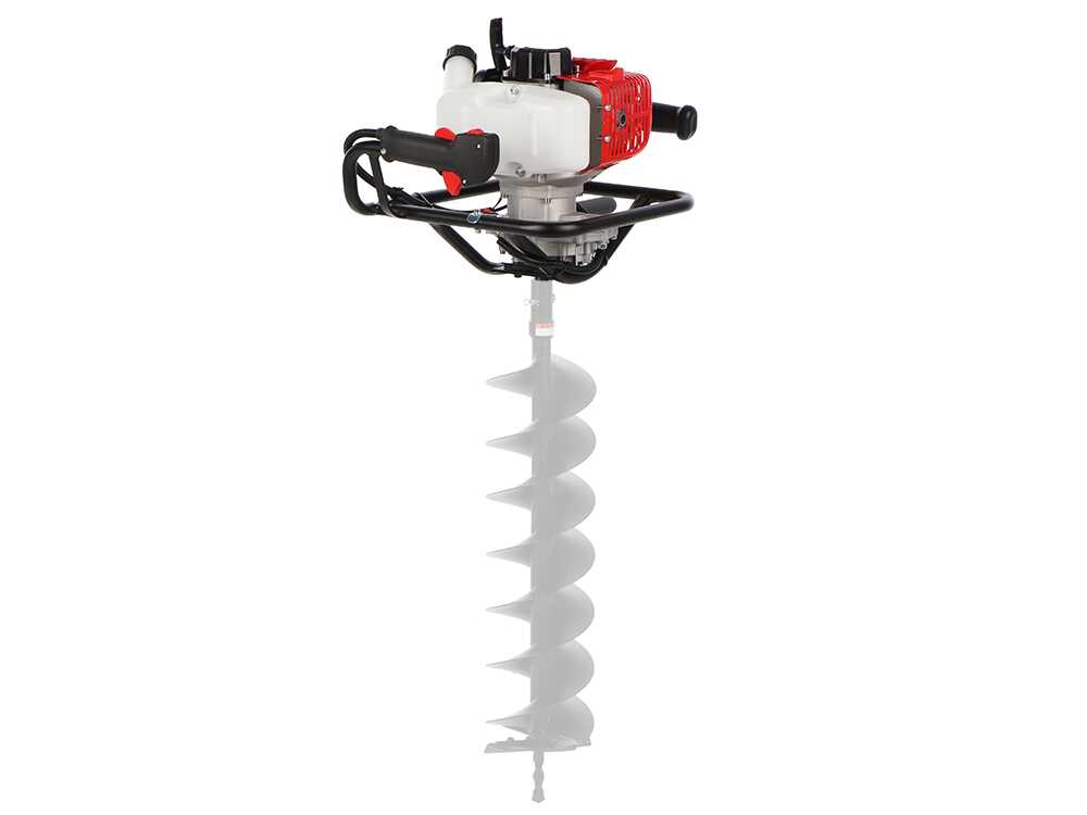 Benzine grondboor Blue Bird NEA 521-ESS, zonder boor, detail 6