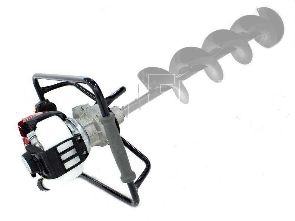 Benzine grondboor Blue Bird NEA HO 35, motor Honda GX 35, zonder boor, detail 7