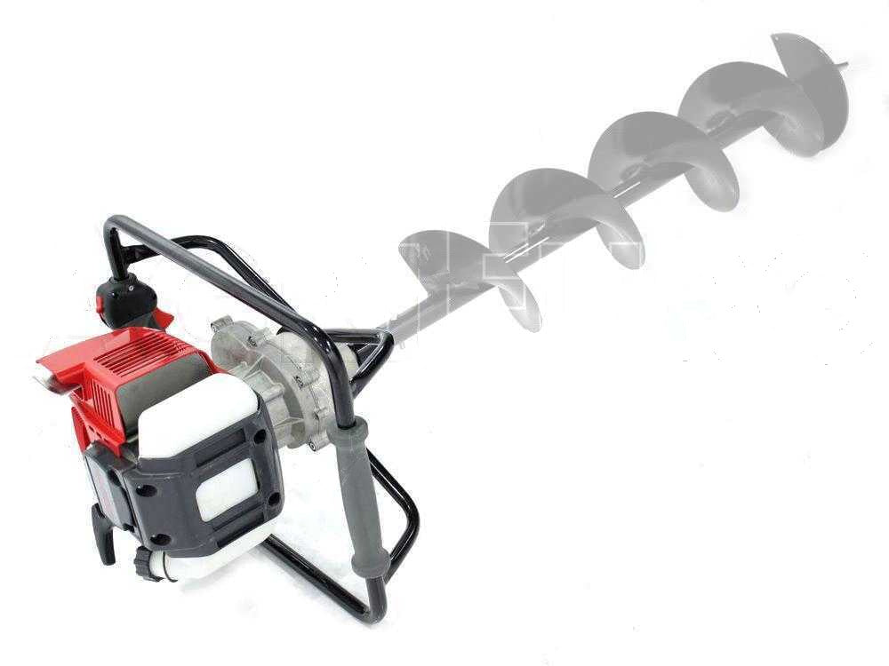 Benzine grondboor Blue Bird NEA TJ 53 E, motor Kawasaki TJ 53 E, zonder boor, detail 7
