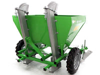 Bomet Gemini 2-rijige aardappelpootmachine, rubberwielen, detail 7