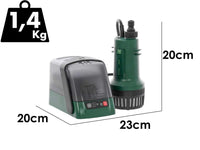 Bosch GardenPump 18V-2000 dompelpomp voor schoon water, zonder accu, detail 7