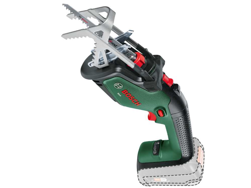 Bosch KEO accu reciprozaag, 1,5 Ah zonder accu, detail 7