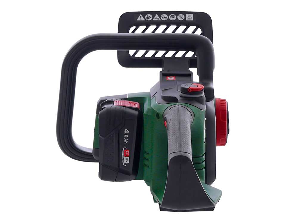 Bosch PKE18V-30-28 accu kettingzaag, zwaard 30 cm, 18 V 4 Ah, detail 6