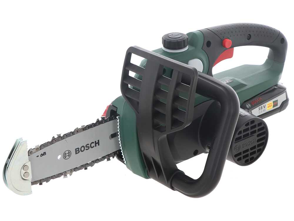 Bosch UniversalChain 18 accu kettingzaag, zwaard 20 cm, 18 V 2 Ah, detail 7