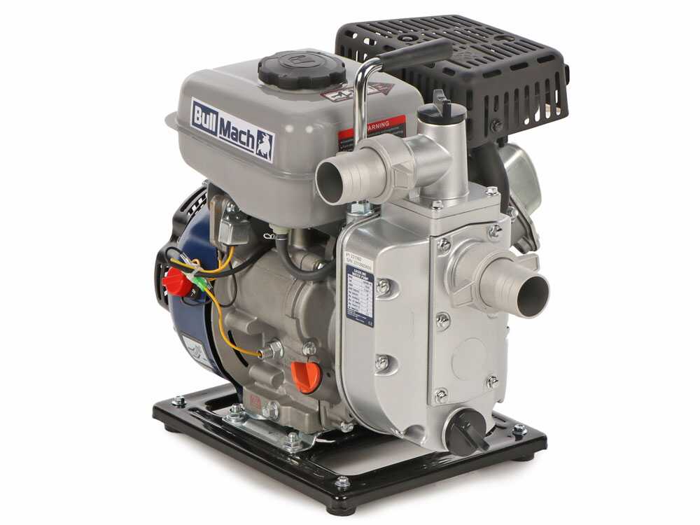 BullMach AQUANIS 40 benzine motorpomp, aansluiting 40 mm, detail 6