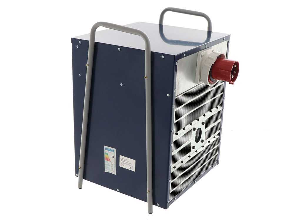 BullMach BM-EFH 22H elektrische heteluchtkanon 22 kW, 400 V, detail 6