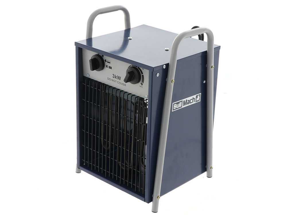 BullMach BM-EFH 3H elektrische heteluchtkanon 3 kW, 230 V, detail 6
