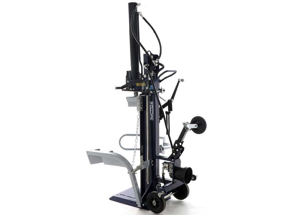 BullMach BM-LS aftakas houtklover, 22 ton, verticaal, detail 6