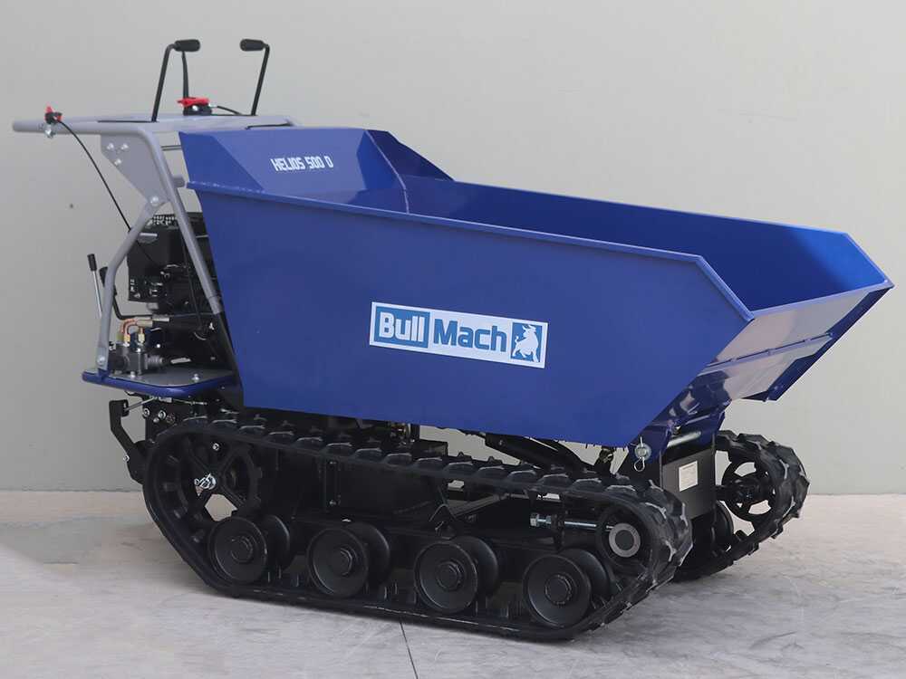 Rupsdumper laadvermogen 500 kg BullMach Helios 500 D, detail 7