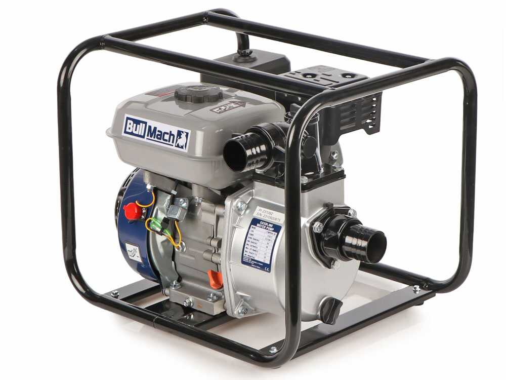 BullMach LYMPHIA 50 benzine motorpomp, aansluiting 50 mm, detail 6