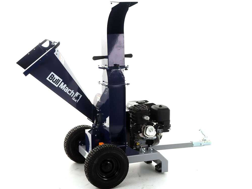 BullMach ZEUS 120 BSE benzine hakselaar, takken tot 80 mm, elektrische start, detail 6