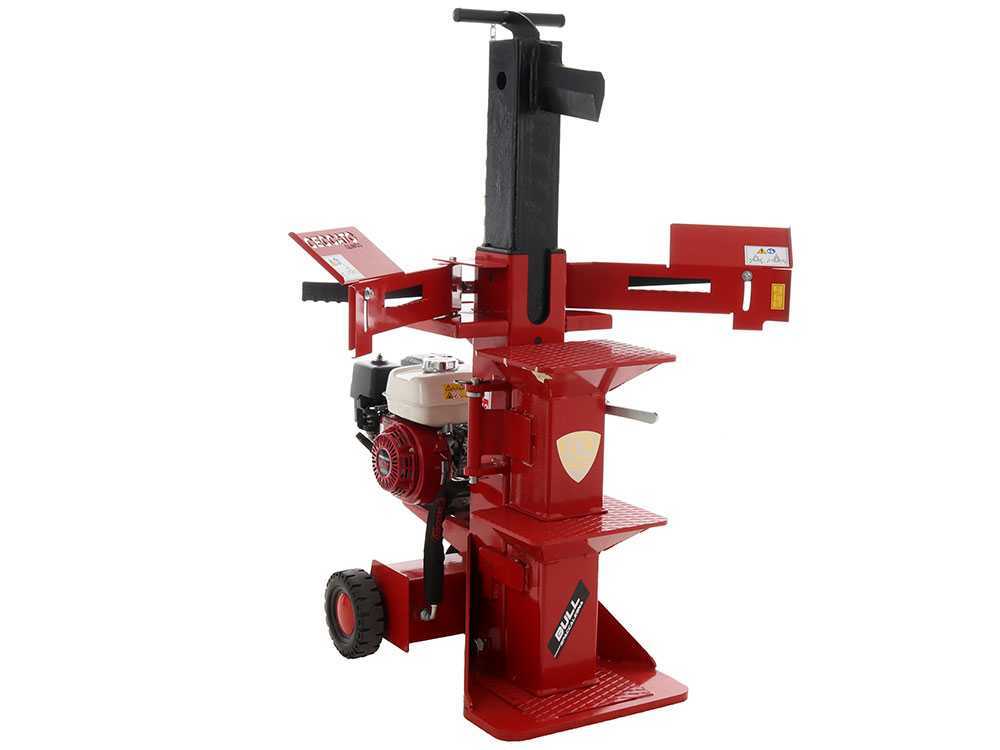 Ceccato Olindo BULL SPL12FH benzine houtklover, 12 ton, verticaal, detail 7
