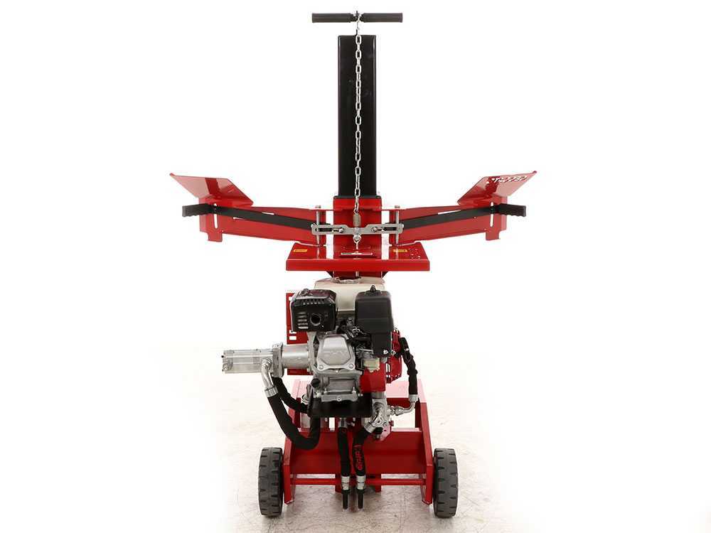 Ceccato Olindo BULL SPL12H GX200 benzine houtklover, 12 ton, verticaal, detail 7