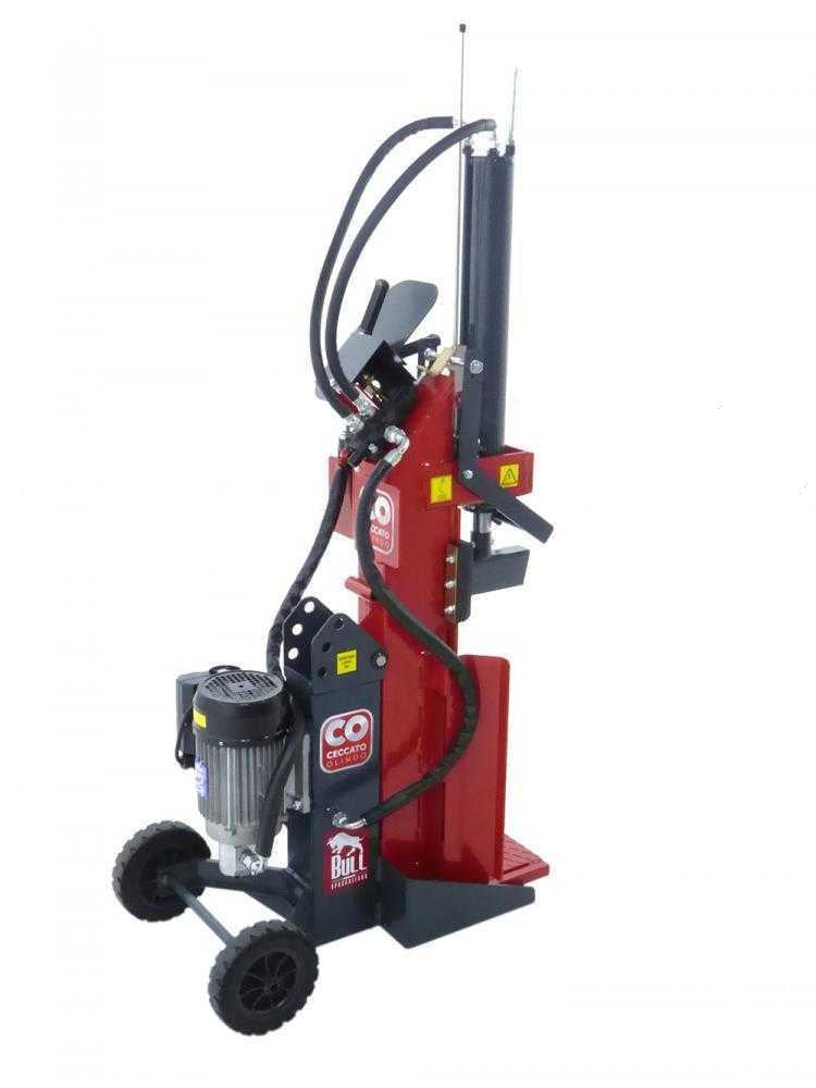 Ceccato Olindo BULL SPLE10-POL 10 elektrische houtklover, 10 ton, detail 7