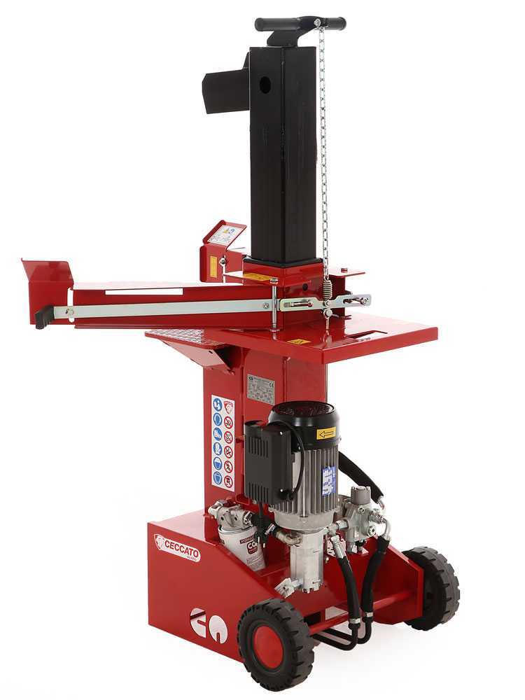 Ceccato Olindo BULL SPLE12 elektrische houtklover, 12 ton, verticaal, slag 540 mm, detail 7
