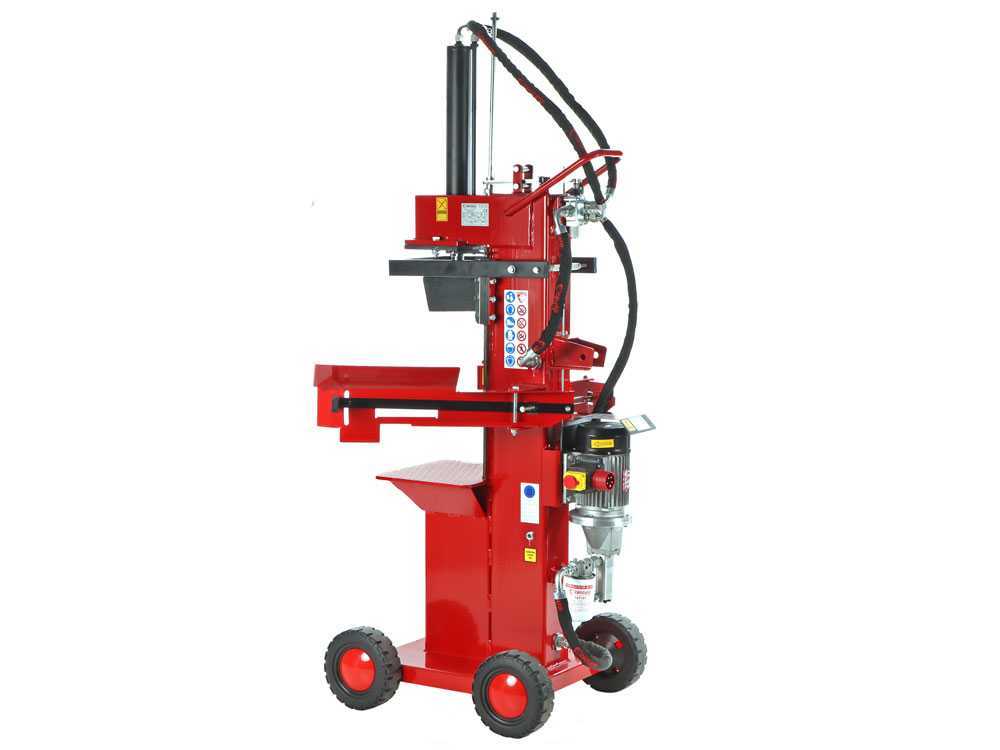 Ceccato Olindo BULL SPLE13R4T elektrische houtklover, 13 ton, verticaal, detail 6