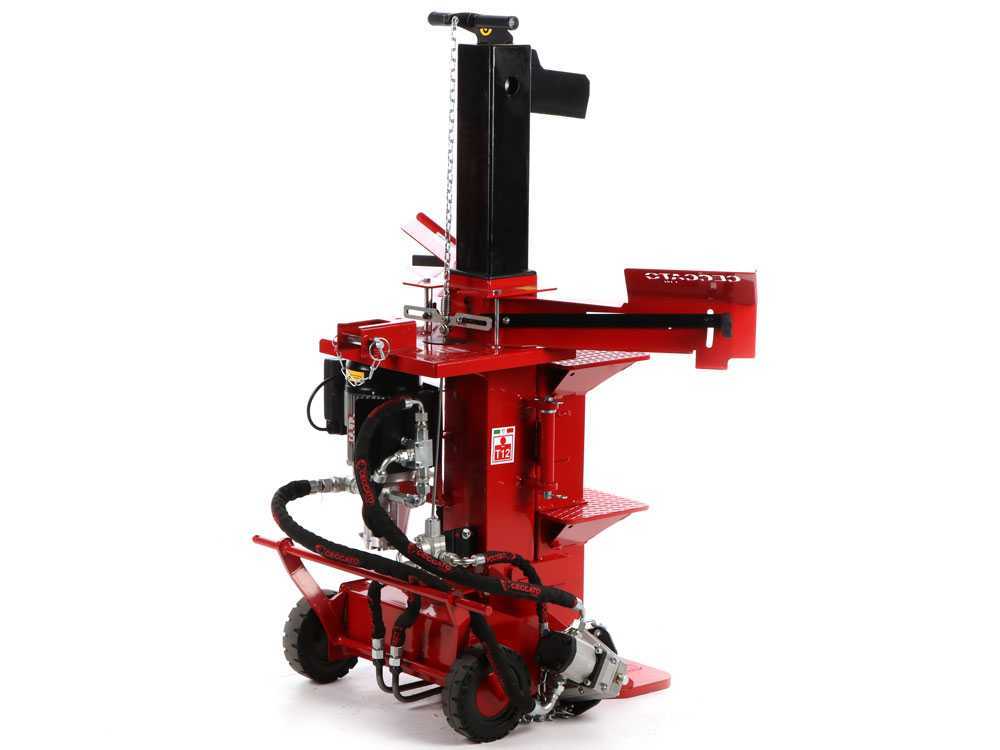 Ceccato Olindo BULL SPLET12FDP elektrische houtklover, 12 ton, verticaal, detail 6