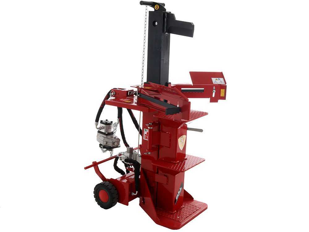 Ceccato Olindo BULL SPLT12F aftakas houtklover, 12 ton, verticaal, detail 7