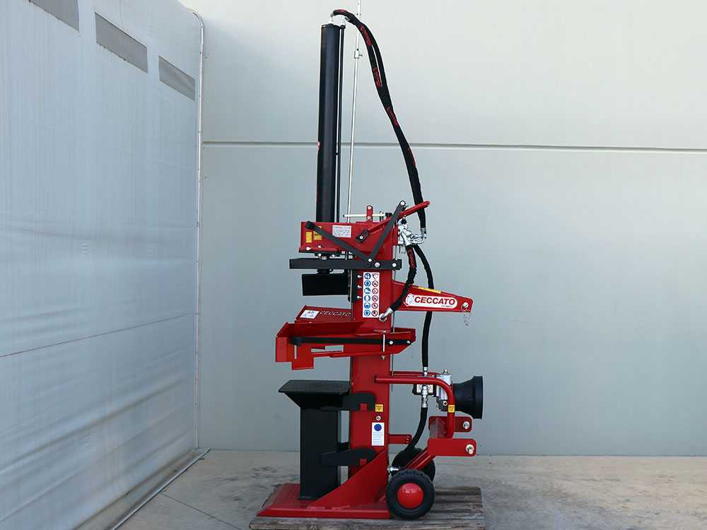 Ceccato Olindo BULL SPLT16 16 aftakas houtklover, 16 ton, verticaal, slag 1100 mm, detail 7