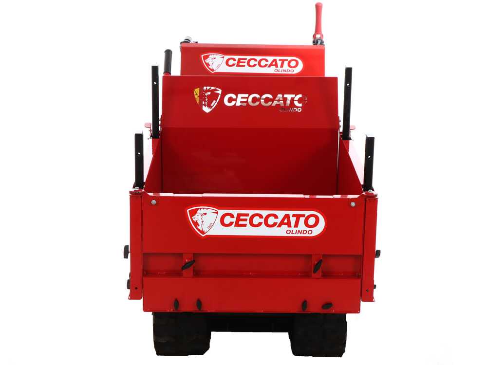 Rupsdumper laadvermogen 350 kg Ceccato Olindo CINGOLONE, detail 7