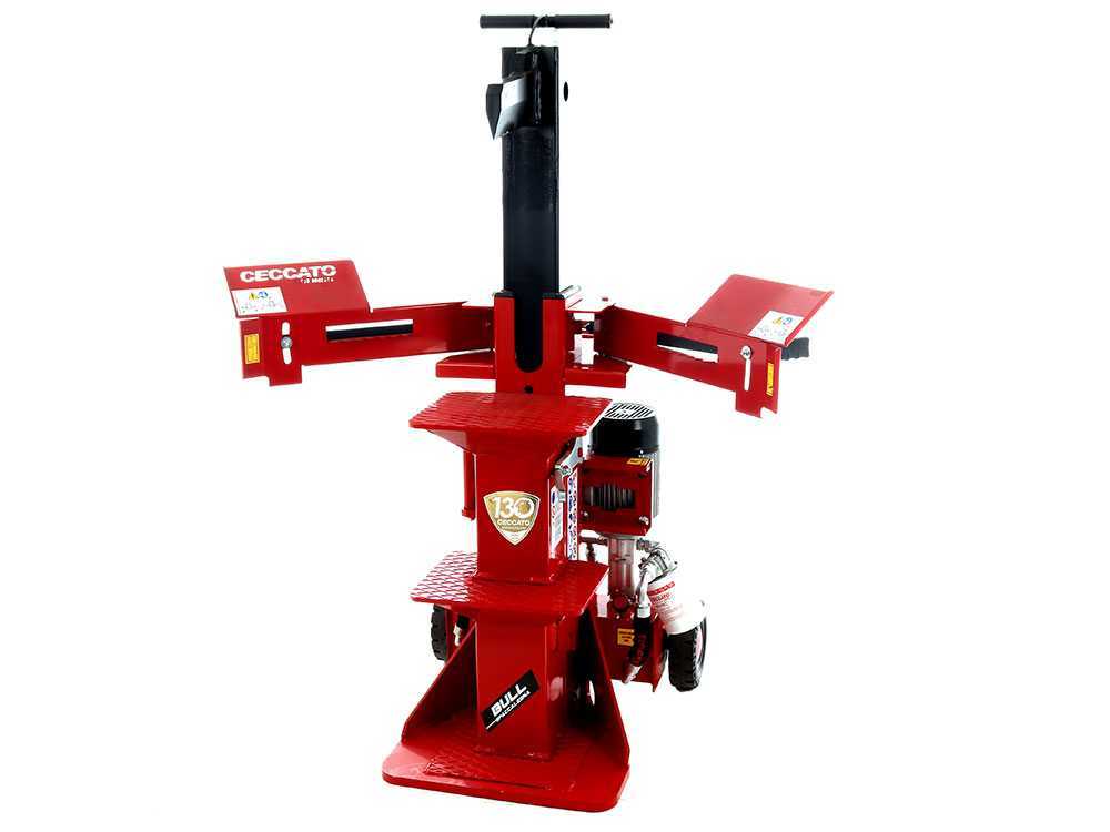 Ceccato Olindo BULL SPLE12 FDPT elektrische houtklover, 12 ton, verticaal, detail 7
