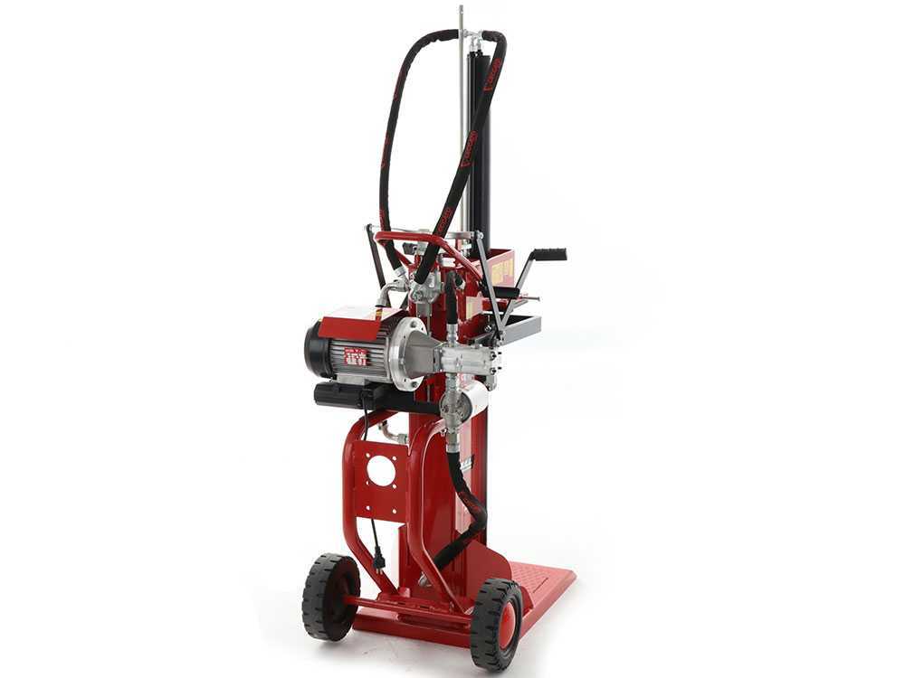 Ceccato Olindo BULL SPLE13-650TC elektrische houtklover, 13 ton, verticaal, detail 6