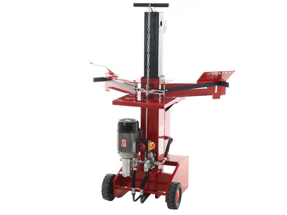 Ceccato Olindo SPLE12T elektrische houtklover, 12 ton, verticaal, detail 6