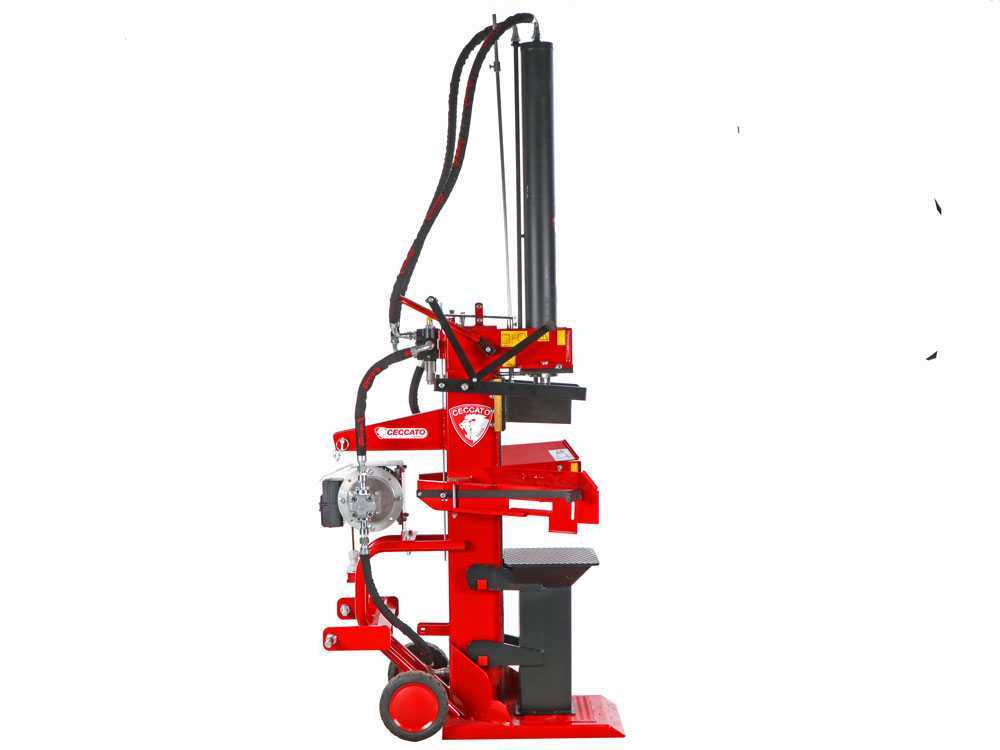 Ceccato Olindo SPLE20 elektrische houtklover, 20 ton, verticaal, detail 7